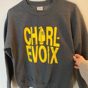 Charlevoix Michigan Crewneck⛵️💛
